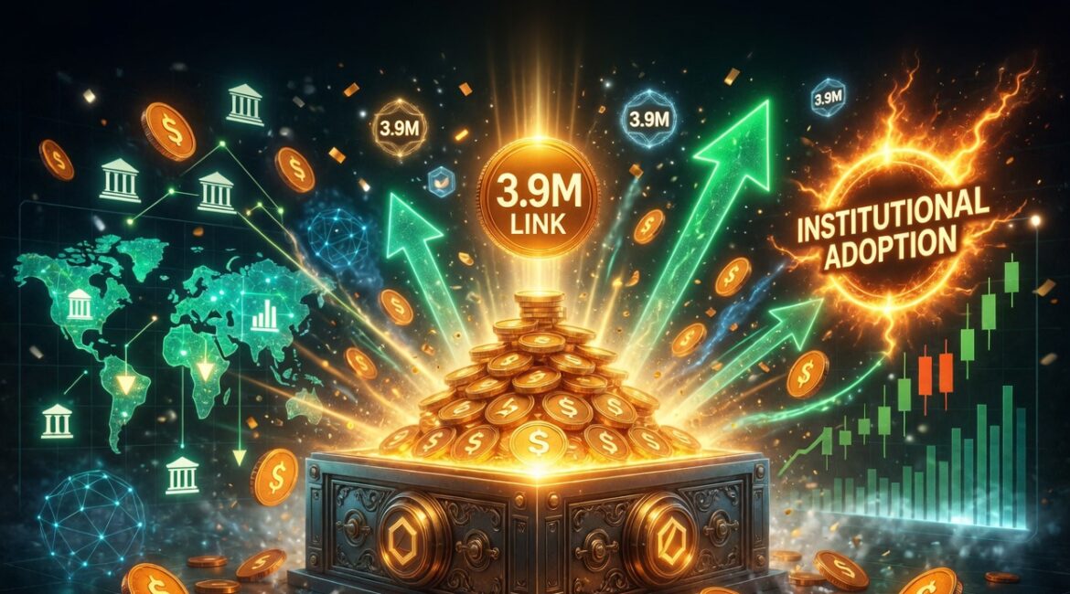 Chainlink Reserve Hits 3.9 Million LINK as Institutional Usage Expands Globally