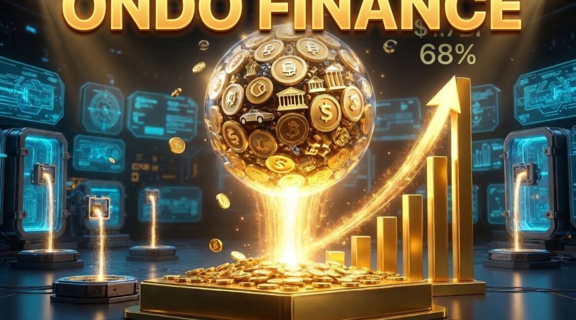 Ondo Finance Holds 68% Share of 1.7 Billion Tokenised Equities Market