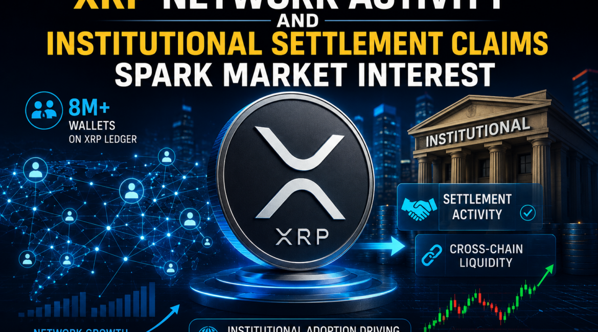 XRP Network Activity and Institutional Settlement Claims Spark Market Interest