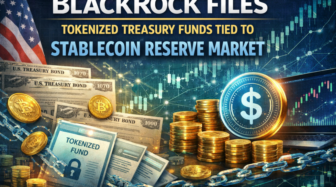 BlackRock Files Tokenized Treasury Funds Tied to Stablecoin Reserve Market