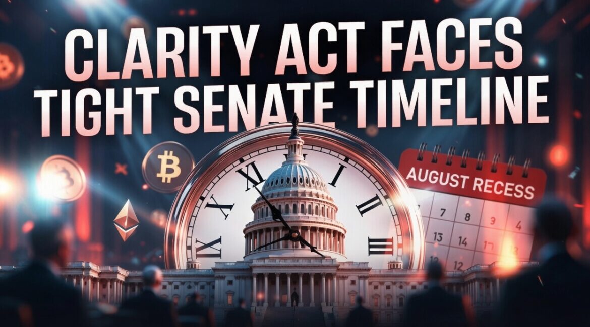 CLARITY Act Faces Tight Senate Timeline Ahead of August Recess