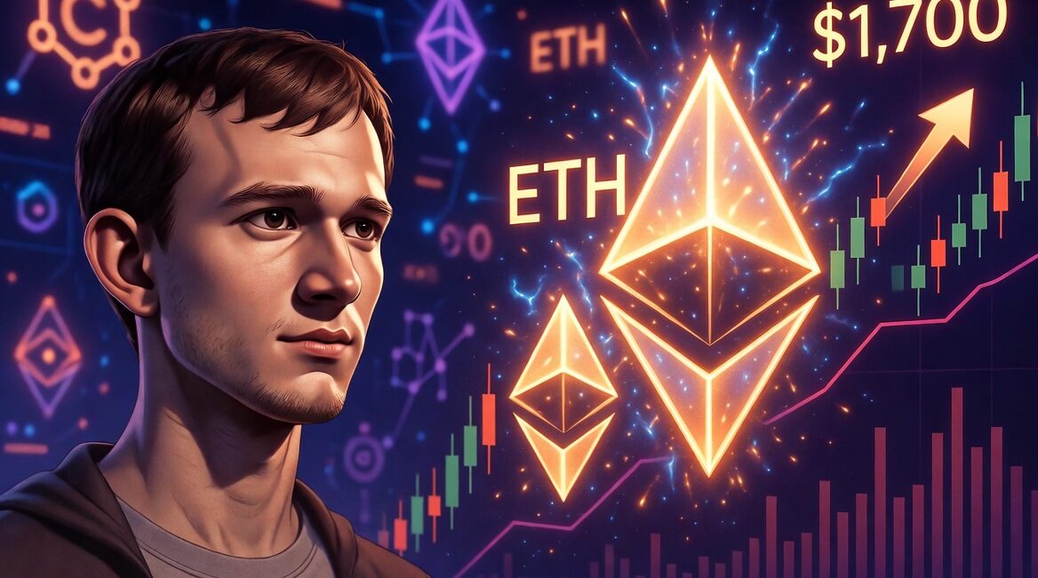 Vitalik Buterin Proposes Ethereum Split Token Model as ETH Holds Above $1,700