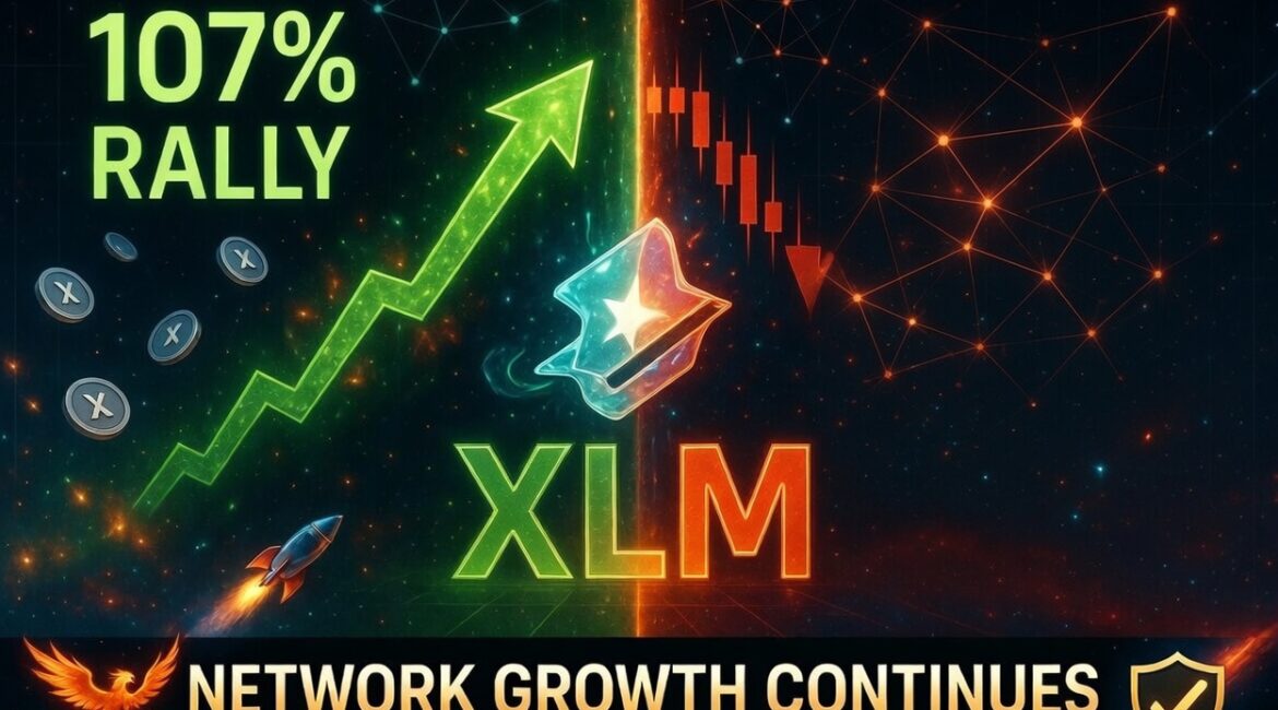 XLM Faces Pullback Risk After 107% Rally as Major Network Growth Continues