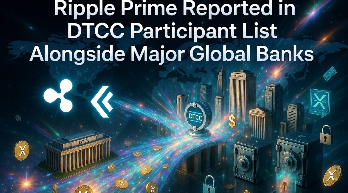 Ripple Prime Reported in DTCC Participant List Alongside Major Global Banks