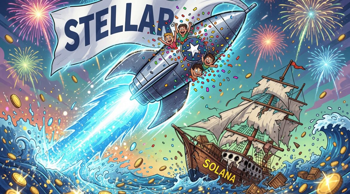 Stellar Reaches $2.8 Billion in Tokenized Assets Surpassing Solana Holdings
